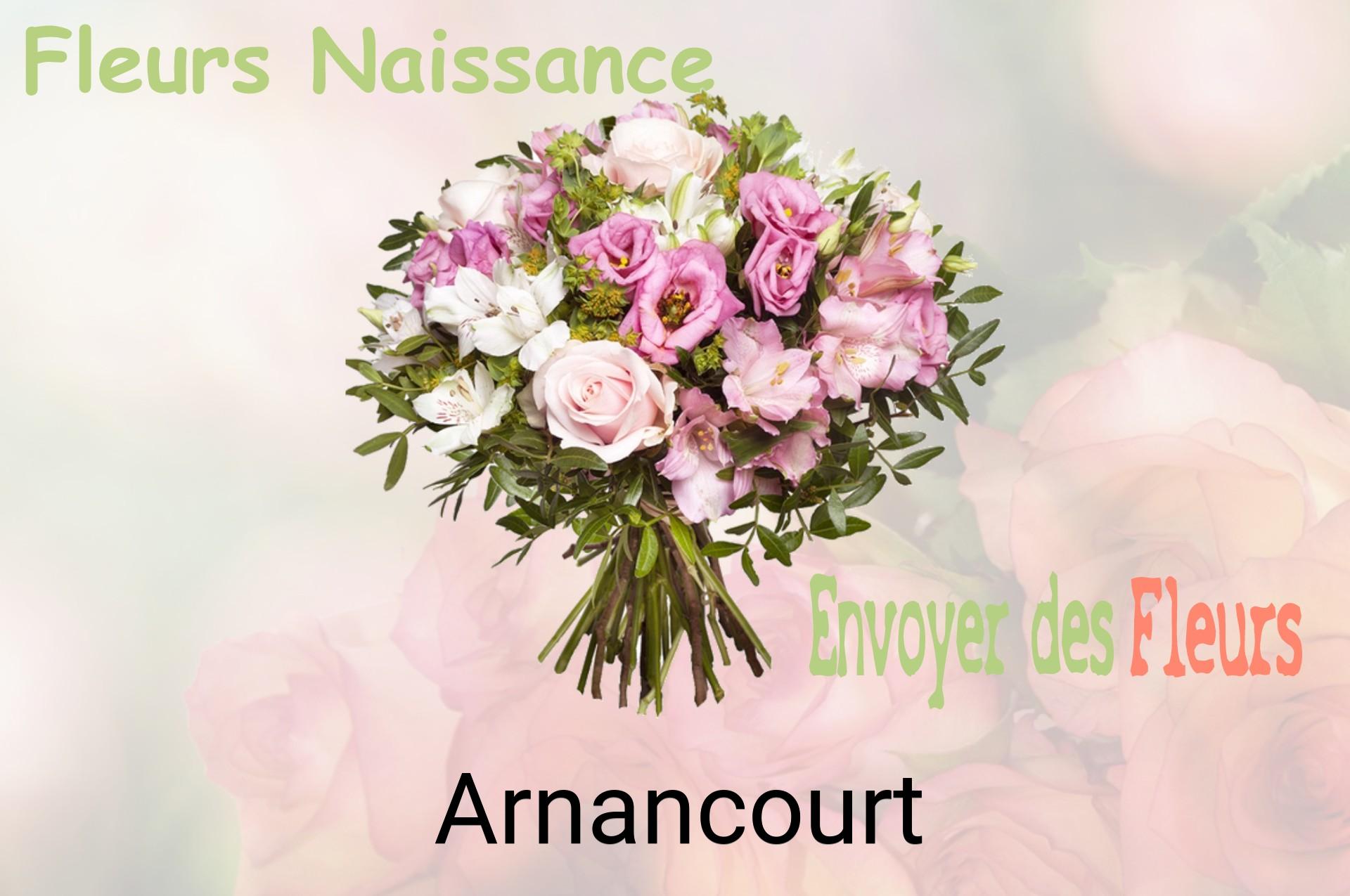 Bouquet de fleurs de naissance livré à Arnancourt